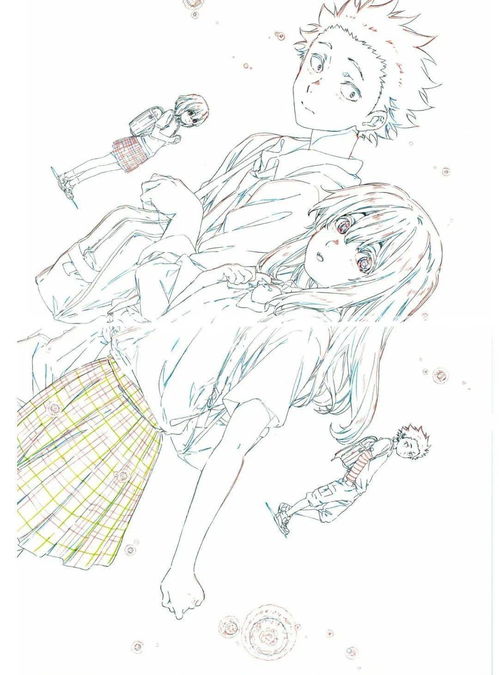 声之形线稿分享与绘画技术解析